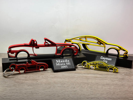 2 Custom Cars + Matching Keychains – $39.99 Special Bundle